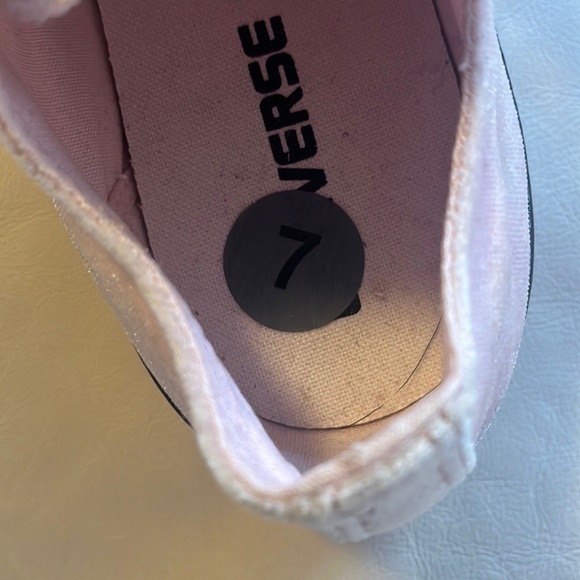 Converse Blush Velvet Sneakers - Picture 10 of 10